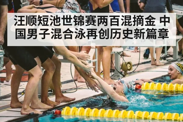 汪顺短池世锦赛两百混摘金 中国男子混合泳再创历史新篇章